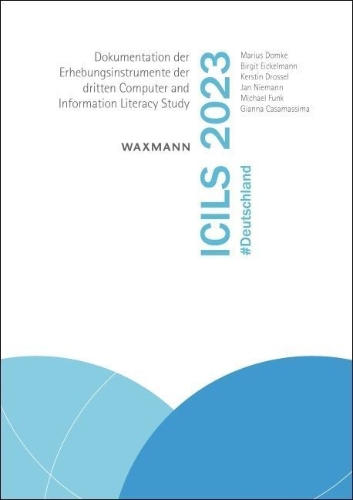 Buchcover und Innenansicht für das Buch: ICILS 2023 #Deutschland