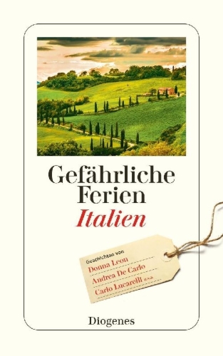 Buchcover und Innenansicht für das Buch: Gefährliche Ferien - Italien