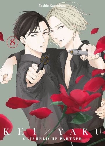 Buchcover und Innenansicht für das Buch: Kei x Yaku: Gefährliche Partner 08