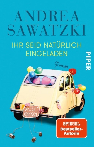 Buchcover und Innenansicht für das Buch: Ihr seid natürlich eingeladen