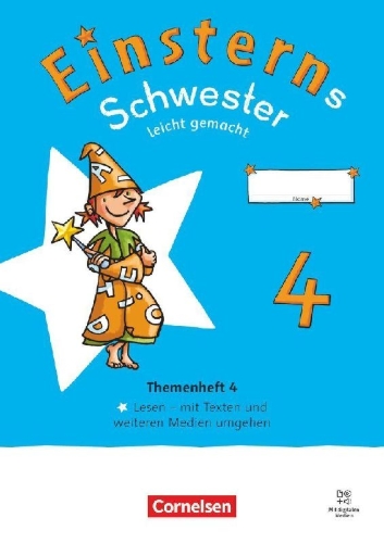Buchcover und Innenansicht für das Buch: Einsterns Schwester 4. Schuljahr - Leicht gemacht - Sprache und Lesen - Neubearbeitung 2022 - - Themenheft 4 - Lesen