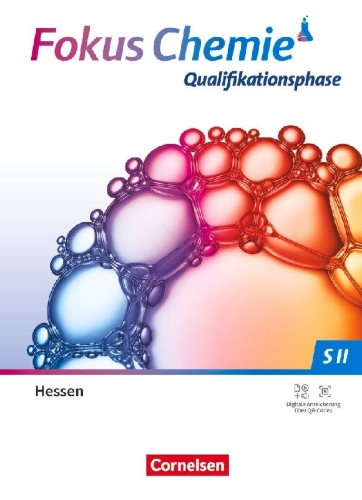 Buchcover und Innenansicht für das Buch: Fokus Chemie - Gymnasium Sekundarstufe II - Qualifikationsphase - Ausgabe Hessen ab 2025 - Schulbuch