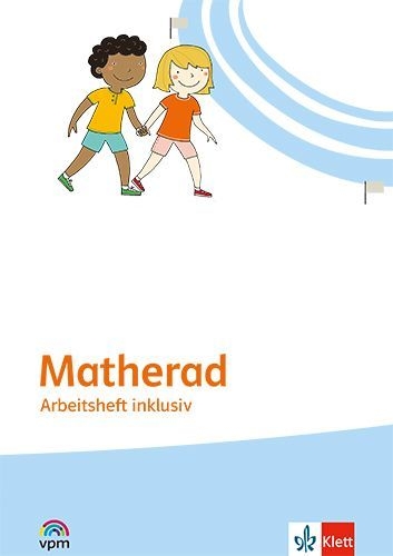 Buchcover und Innenansicht für das Buch: Matherad. Arbeitsheft inklusiv Klasse 1