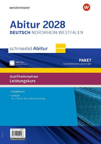 Buchcover und Innenansicht für das Buch: Schroedel Abitur - Ausgabe für Nordrhein-Westfalen zum Abitur 2028