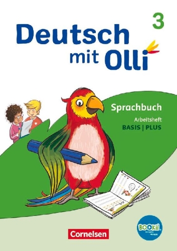 Buchcover und Innenansicht für das Buch: Deutsch mit Olli - Sprache 2-4 - Ausgabe 2021 - 3. Schuljahr