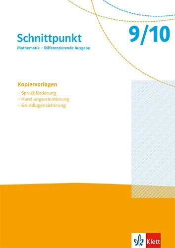 Buchcover und Innenansicht für das Buch: Schnittpunkt Mathematik 9/10. Differenzierende Ausgabe