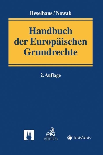 Buchcover und Innenansicht für das Buch: Handbuch der Europäischen Grundrechte