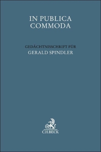 Buchcover und Innenansicht für das Buch: In Publica Commoda