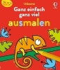 Buchcover und Innenansicht für das Buch: Kleine Kreativ-Werkstatt: Ganz einfach ganz viel ausmalen