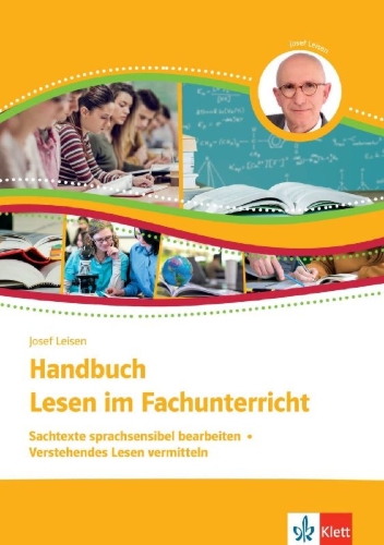 Buchcover und Innenansicht für das Buch: Handbuch Lesen im Fachunterricht