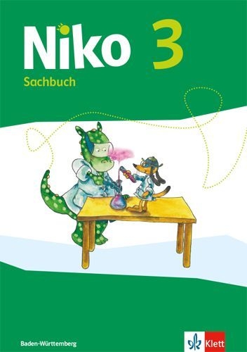 Buchcover und Innenansicht für das Buch: Niko Sachbuch 3. Ausgabe Baden-Württemberg ab 2017
