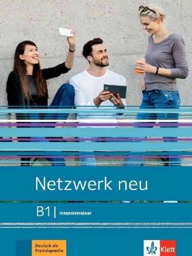 Buchcover und Innenansicht für das Buch: Netzwerk neu B1. Intensivtrainer