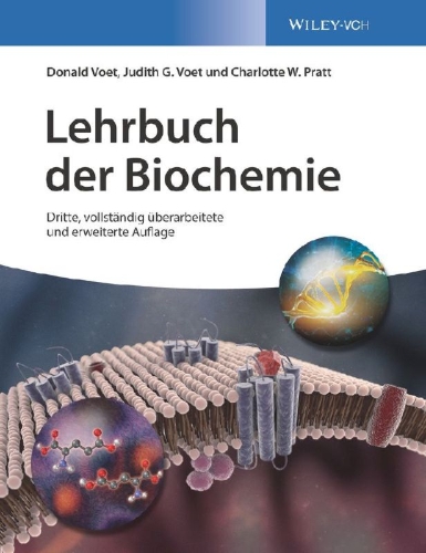 Buchcover und Innenansicht für das Buch: Lehrbuch der Biochemie