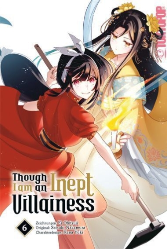 Buchcover und Innenansicht für das Buch: Though I am an Inept Villainess 06