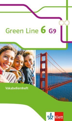 Buchcover und Innenansicht für das Buch: Green Line 6 G9. Vokabellernheft Klasse 10