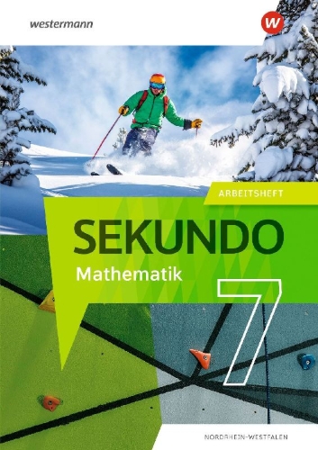 Buchcover und Innenansicht für das Buch: Sekundo 7. Arbeitsheft mit Lösungen. Mathematik für differenzierende Schulformen. Für Nordrhein-Westfalen