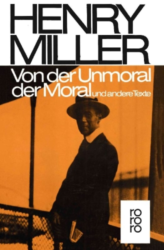 Buchcover und Innenansicht für das Buch: Von der Unmoral der Moral
