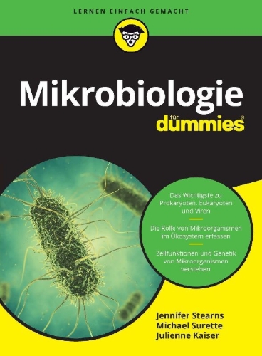 Buchcover und Innenansicht für das Buch: Mikrobiologie für Dummies