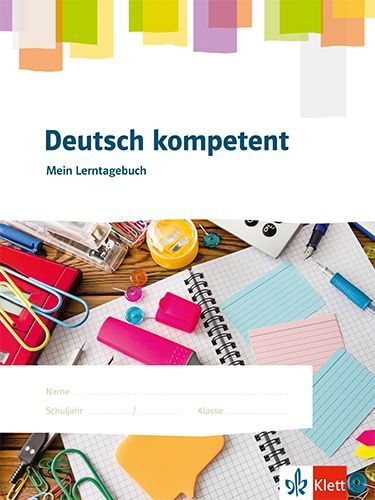 Buchcover und Innenansicht für das Buch: Deutsch kompetent. Mein Lerntagebuch