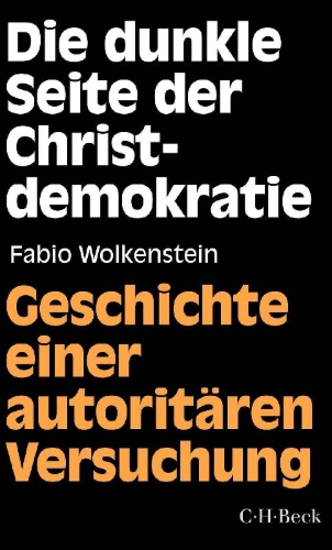 Buchcover und Innenansicht für das Buch: Die dunkle Seite der Christdemokratie