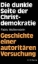 Buchcover und Innenansicht für das Buch: Die dunkle Seite der Christdemokratie