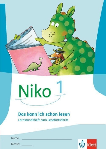 Buchcover und Innenansicht für das Buch: Niko 1. Lernstandsheft zur Fibel zum Nachkauf (10er-Paket) Klasse 1