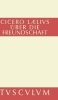 Buchcover und Innenansicht für das Buch: M. Tulli Ciceronis Laelius de amicitia / Laelius über die Freundschaft