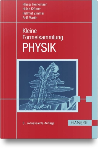 Buchcover und Innenansicht für das Buch: Kleine Formelsammlung PHYSIK