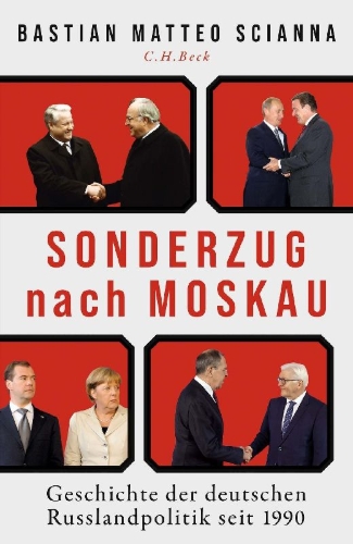 Buchcover und Innenansicht für das Buch: Sonderzug nach Moskau