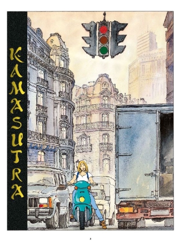 Buchcover und Innenansicht für das Buch: Le Kama Sutra