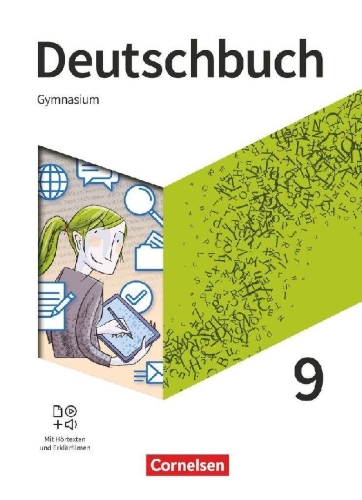 Buchcover und Innenansicht für das Buch: Deutschbuch Gymnasium 9. Schuljahr - Schülerbuch
