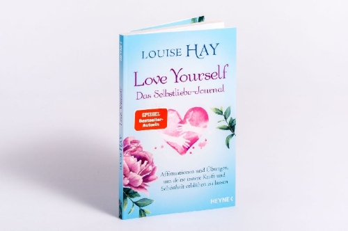 Buchcover und Innenansicht für das Buch: How to Love Yourself: A Guided Journal for Discovering Your Inner Strength and Beauty