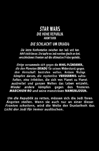 Buchcover und Innenansicht für das Buch: Star Wars: The High Republic Adventures (III) #14-#16; Star Wars: The High Republic Adventures: The Battle of Eriadu One-Shot