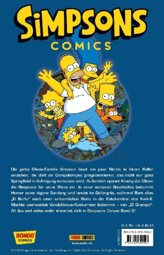 Buchcover und Innenansicht für das Buch: US Simpsons Comics #36-#44