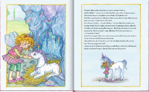 Buchcover und Innenansicht für das Buch: Prinzessin Lillifee