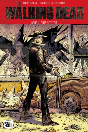 Buchcover und Innenansicht für das Buch: The Walking Dead 01