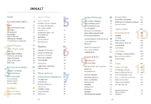 Buchcover und Innenansicht für das Buch: Mini-Budget - Maxi Garten