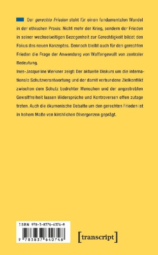 Buchcover und Innenansicht für das Buch: Gerechter Frieden