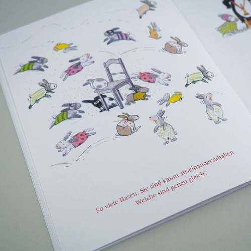 Buchcover und Innenansicht für das Buch: Der Bärbeiß sieht alles