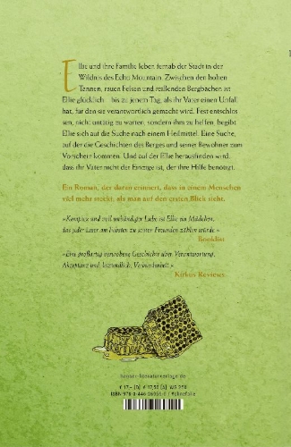 Buchcover und Innenansicht für das Buch: Echo Mountain