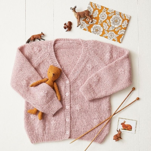 Buchcover und Innenansicht für das Buch: Stricken für Kinder