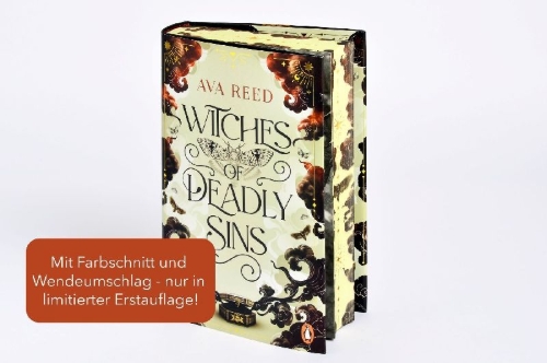 Buchcover und Innenansicht für das Buch: Witches of Deadly Sins