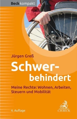 Buchcover und Innenansicht für das Buch: Schwerbehindert