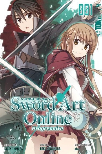 Buchcover und Innenansicht für das Buch: Sword Art Online - Progressive 01