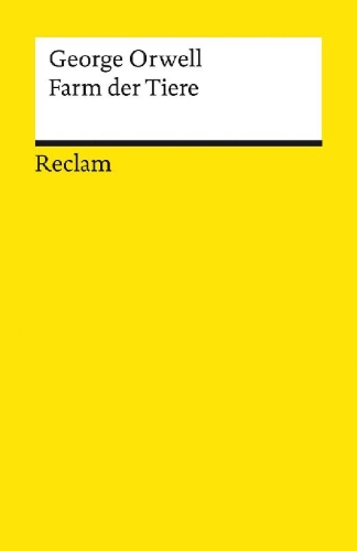 Buchcover und Innenansicht für das Buch: Farm der Tiere