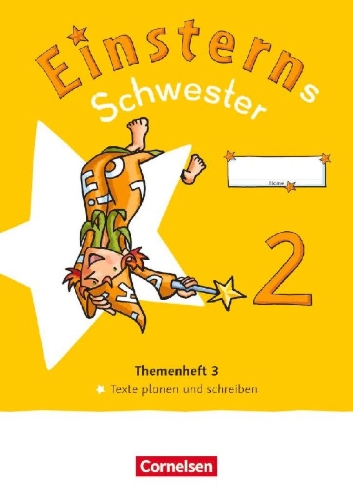 Buchcover und Innenansicht für das Buch: Einsterns Schwester - Sprache und Lesen 2. Schuljahr. Themenheft 3 - Verbrauchsmaterial