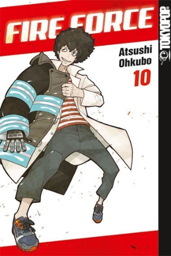 Buchcover und Innenansicht für das Buch: Fire Force 10