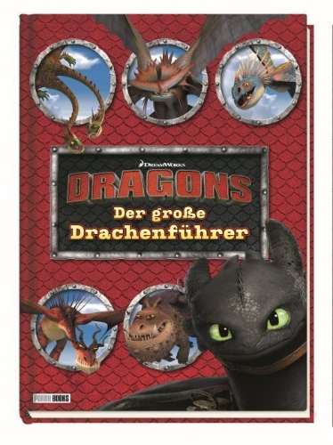 Buchcover und Innenansicht für das Buch: Dragons: Der große Drachenführer