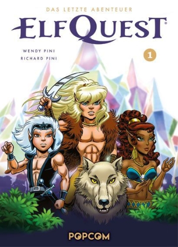 Buchcover und Innenansicht für das Buch: ElfQuest - Das letzte Abenteuer 01