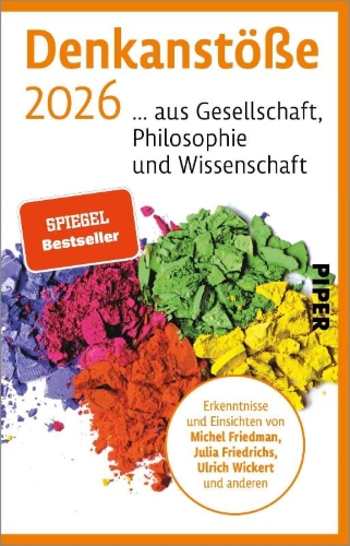 Buchcover und Innenansicht für das Buch: Denkanstöße 2026